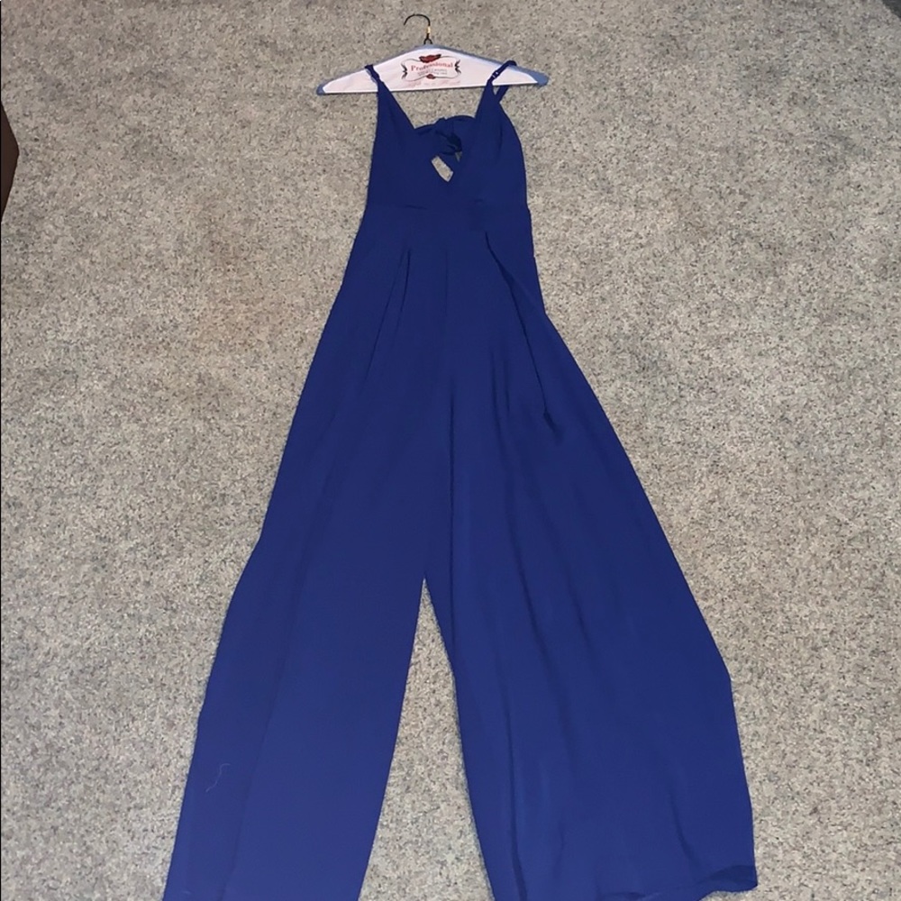 Royal Blue Jumpsuit